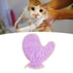 thumbnail image 3 of Toalla de limpieza para mascotas, guante de fibra, súper absorbente, reutilizable, Toalla de baño para perros y gatos, herramientas para el cuidado de mascotas, color morado, 3 of 5