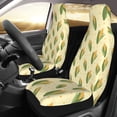 thumbnail image 3 of Haiem Yellow Corn Printed Car Seat Covers Set of 2, Universal Fit Car Seat Covers,Protective Seat Covers,Comfortable Car Seat Covers, Easy Installation Seat Covers, 3 of 9