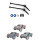 thumbnail image 4 of 2 uds eje de transmisión trasero de acero Cvd para 1/10 Traxxas Vxl 4x4 2wd Rc Car,1 Afortunado Sencillez, 4 of 5