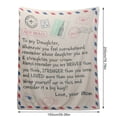 thumbnail image 3 of Inteprter Manta de franela con estampado de letras, edredones con estampado 3d de correo aéreo, sofá para mantener el calor, manta para niños, Textiles Juegos de cama No.7 Inteprter HA001491-07, 3 of 6