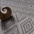 thumbnail image 2 of Paco Home Modern Oudoor Rug with Boho Pattern in Anthracite - 3'11" x 5'3" (4'x5'), 2 of 5
