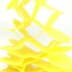 thumbnail image 5 of Bewildely Guirnalda de trébol colgante de , decoración de fiesta de papel tisú, accesorios de cumpleaños y bodas Kits de decoración para fiestas Amarillo, 5 of 6