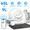 White, variant on LeloPets D1 Self-Cleaning Litter Box, App Controlled, Automatic Safety Sensor, Large Capacity with Lid, Suitable for Multi-Cat Families, White