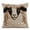 F, variant on Linen Pillow Cover with 3D Cat and Alpaca Print, Soft Breathable Cushion Case for Sofa Couch Living Room, Playful Animal Motif, Durable Stitching, Easy Care Home Accent