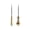 gold, variant on 2 Pcs Vintage Sewing Awls Tailors Awl Ergonomic Grip Metal Sewing Awl Tool for Leather Work Embroidery Stitching