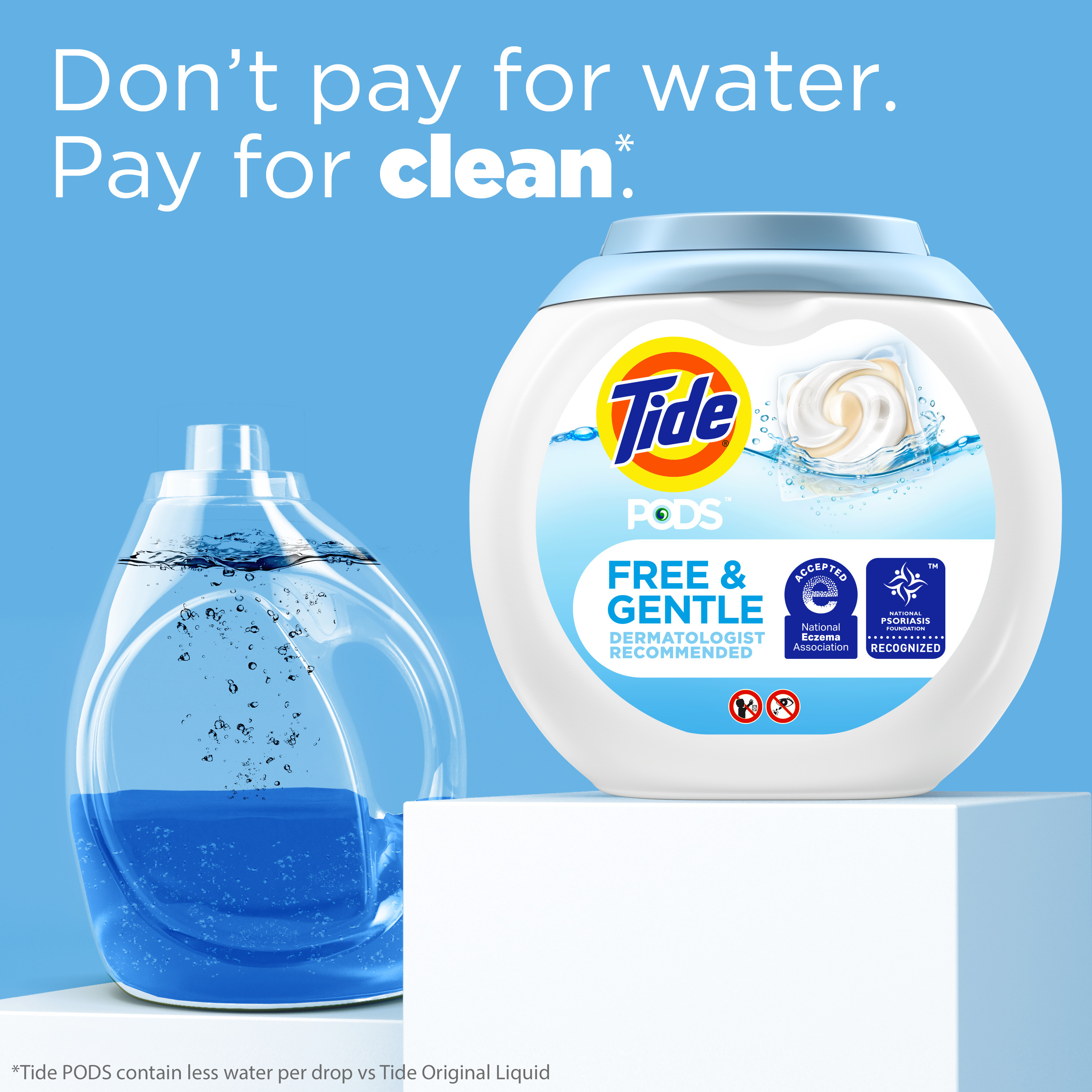 Tide Free & Gentle Laundry Detergent Pods, 112 Count photo 6