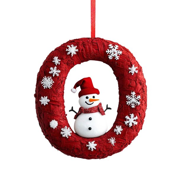 Decoraciones Del Árbol de Navidad Decoración Del Árbol de Navidad de 26 Letras Colgante Ornamentos Del Árbol de Navidad Ornamentos de Navidad Personalizados Decoración de Navidad Decoración Colgante D