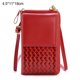 thumbnail image 2 of Bolso bandolera multitarjetas de gran capacidad Rojo, 2 of 5