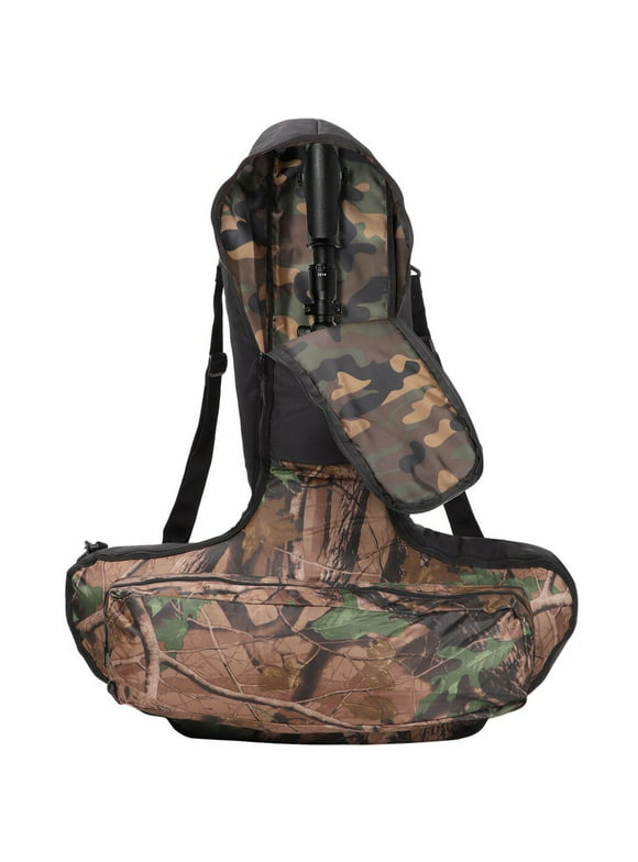 Crossbow Case For Hunting And Archery Training, Crossbow Case With Soft Padded Lining, Bow Arrow Organizer Bag With Large Capacity, Waterproof Camouflage Oxford Fabric