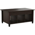 thumbnail image 5 of Coffee Table, 41in Lift Top Coffee Table with Storage Hidden Compartment & Shelf, Pop Up Coffee Table for Living Room, Espresso, 5 of 20