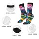 thumbnail image 5 of Balery Colorful Mushroom Calcetas Largas con Estampado para Hombre y Mujer – Suaves y Transpirables, Talla Única (US 5-11), 5 of 6