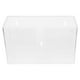 thumbnail image 1 of Portarrollos de papel higiénico, soporte de pared, servilletero transparente, dispensador de toallas de papel para baño y cocina, sin contacto, 1 of 7