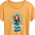 thumbnail image 3 of Disney Brave - Merida Strong Willed - Women's Short Sleeve Graphic T-Shirt, 3 of 6