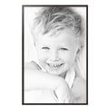 thumbnail image 2 of ArtToFrames 28" x 43" Black Square with Gold Beads Picture Frame, 28x43 inch Black Wood Poster Frame (WOM-5021),  Pack, 2 of 7