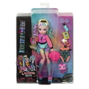 Monster High Lagoona Blue Fashion Doll with Colorful Streaked Hair, Accessories & Pet Piranha