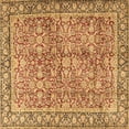thumbnail image 1 of Ahgly Company Indoor Square Persian Brown Traditional Area Rugs, 5' Square, 1 of 4