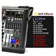 thumbnail image 2 of Mixer 4 Channels 99 Effect USB Mixing Console PC Record Bluetooth Studio 48V Sound Table, 2 of 5