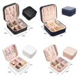 thumbnail image 2 of 1Pc Jewelry Organizer Display Storage Box Travel Earrings Ring Jewelry Case Box, 2 of 5