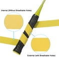 thumbnail image 3 of Tennis Badminton Racket Overgrip Non-Slip Sweatband Drumstick Tape, Yellow 10 Pack, 3 of 6