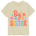 thumbnail image 3 of Kiijoy Girls Short Sleeve T-Shirt Casual Graphic Round Neck T Shirt Kids Top, Sizes 1-2, 3 of 3