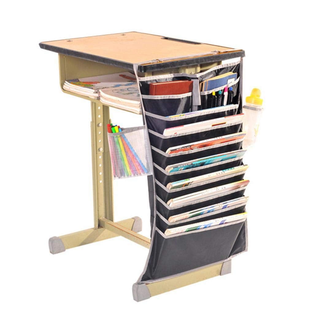 14 Pockets DeskSide Mount Hanging Caddy Storage Organizer HeavyDuty