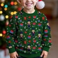 thumbnail image 6 of Stamzod Crewneck Sweater for Girls Boys 2026 Fashion Pullover Christmas Sweaters Xmas Holiday Long Sleeve Knit Tops, 6 of 10