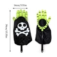thumbnail image 3 of Cififendec Halloween Handheld Candy Grab Bag, 15.35"×5.51", Pumpkin Print Goodie Pouch for Neighborhood Parade Yard Sidewalk Spooky Season Accent, 3 of 5