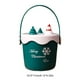 thumbnail image 5 of FLhrweasw Cubo Navideños Con Asa Cubos Regalos Navideña (muñeco Nieve Verde Redondo), 5 of 9