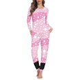 thumbnail image 2 of Conjunto de pijama informal de manga larga para mujer, ropa de dormir acogedora para el hogar, regalo de Navidad, otoño, 2 of 4
