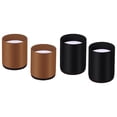 thumbnail image 3 of 4Pcs Furniture Chair Leg Lifts Sofa Feet Table Lifters Block Extenders Brown 6x5cm Black 4x5cm, 3 of 5