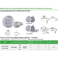 thumbnail image 4 of LED Lights Underwater Embedded Lights Stainless Steel Swimming Pool Lights High Power Underwater Lights Landscape Pool, 4 of 4