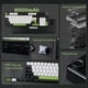 thumbnail image 2 of Teclado inalámbrico para juegos EPOMAKER X Aula F99 PRO RGB, 2 of 7