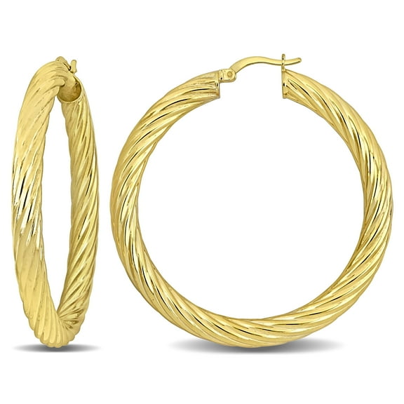 Everly Women's Yellow Gold Plated Earrings