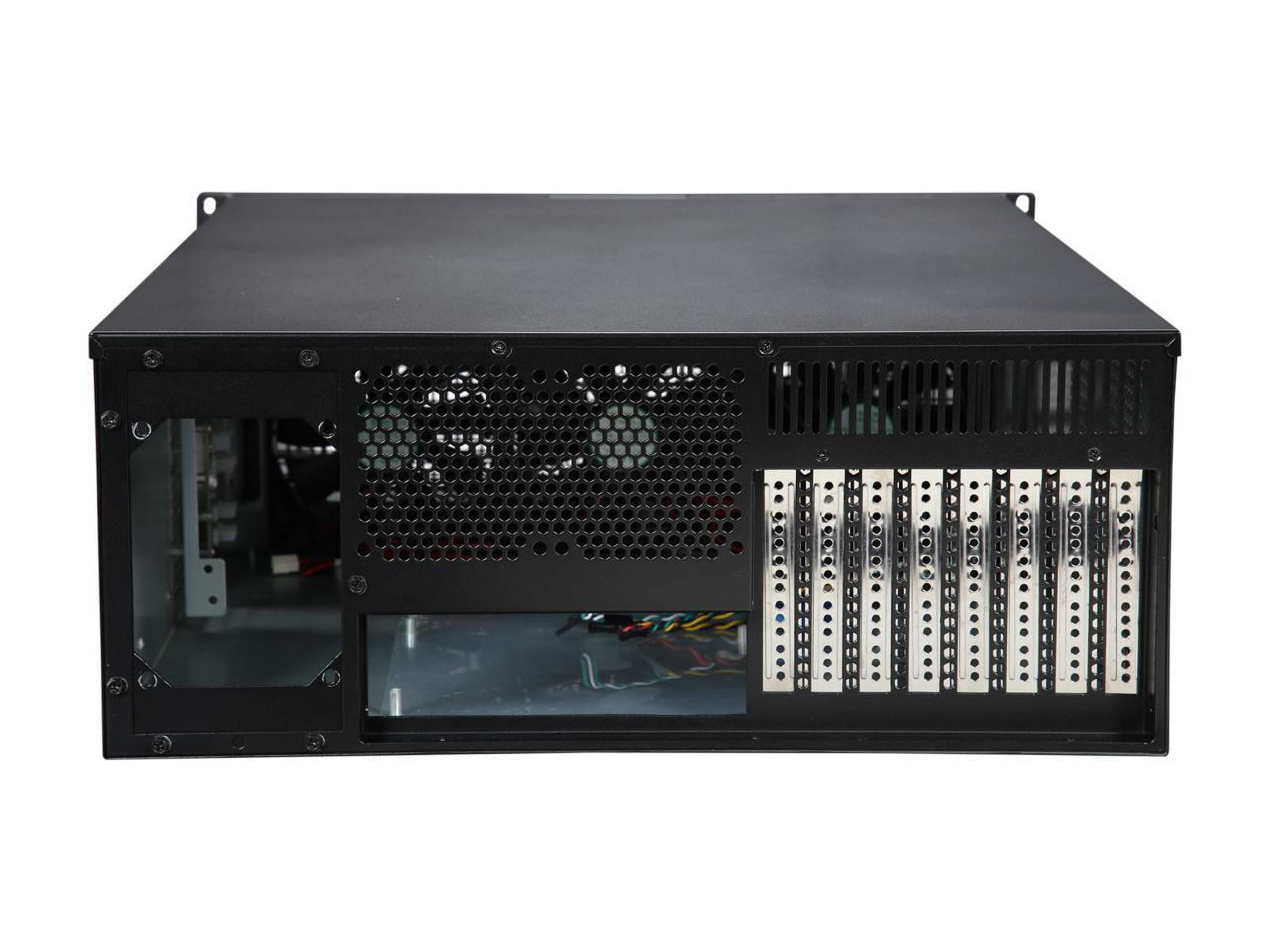 Athena Power RM-4U8G1043 Black SGCC (T = 1.2mm) 4U Rackmount Server Case