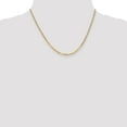 thumbnail image 4 of 10K Yellow Gold Curb Chain Styles Necklace 2.2 mm Flat Beveled 18 inch, 4 of 4