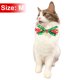 thumbnail image 2 of Collar para mascotas navideño, , Anillo para el cuello con patrón navideño | Linda pajarita de nailon a la moda para cachorros de gatos pequeños, 2 of 6