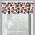 thumbnail image 4 of Ambesonne Wooden Valance & Curtain, Scary, 55"x30", Multicolor, 4 of 6