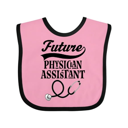 

Inktastic Future Physician Assistant Childs Gift Baby Boy or Baby Girl Bib