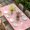 Pink, variant on Easter Rabbits Table Cloths for 3 Foot Rectangle Tables, Cartoon Bunny Eggs Animal Blue Patio Waterproof Elastic Fitted Tablecloths, Washable Rectangular Table Cover for Camping