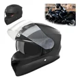 thumbnail image 1 of Casco Moto Integral Visera Doble Con Visor Motocicleta, 1 of 8