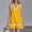Yellow, variant on Dxzfnsa Summer Dresses for Women Fashion Solid Color Sleeveless Vintage Beach Dresses Womens V Neck Floral Flowy Tshirt Tank Sundresses