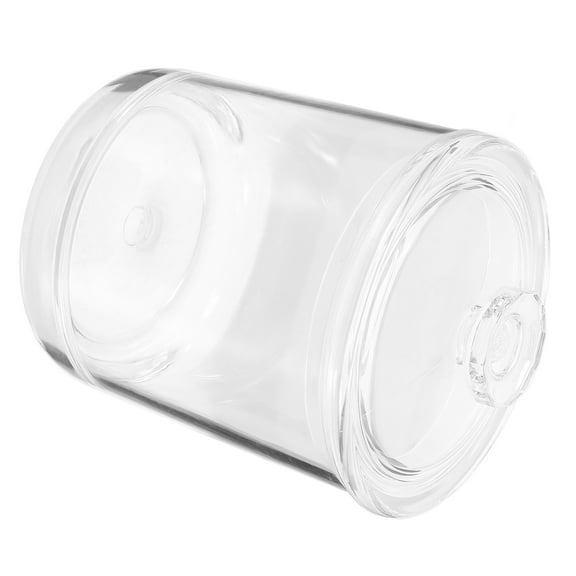 FENGGUIQU Clear Acrylic Storage Canister with Airtight Seal for Tea, Cookies, Snacks, Kitchen Pantry Organizer Container
