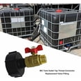 thumbnail image 3 of IBC Tote Adapter For 1000 Liters, Fine Flow Control & Leakproof Coarse Thread Garden Hose Adapter, 3 of 5
