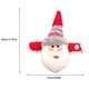 thumbnail image 5 of Toystoory Paño Navidad ventana cortina hebilla portátil lindo dibujos animados lavable reutilizable sala de estar Oficina sujetador suministros Kits de decoración para fiestas Papá Noel, 5 of 6
