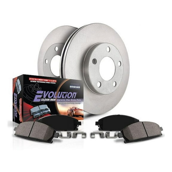 Front Brake Pad and Rotor Kit - Compatible with 2011 - 2024 Mitsubishi Outlander Sport 2012 2013 2014 2015 2016 2017 2018 2019 2020 2021 2022 2023