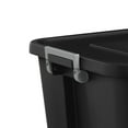 thumbnail image 6 of Sterilite 32 Gallon Latch Tote Plastic, Black, 6 of 6