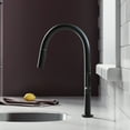 thumbnail image 5 of Chalet Single Handle, Pull-Down Kitchen Faucet in Matte Black, 5 of 11