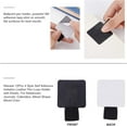 thumbnail image 5 of 12 Pcs Adhesive Pen Loop Holder 4 Styles Pencil Elastic Loop Imitation Leather Pencil Elastic Band Loop Designed DIY, 5 of 6