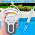 thumbnail image 2 of CAROOTU Portable Digital Monitor Ph Water Tester Meter Analysis Chlorine Swimming Pool Test Kit, 2 of 6