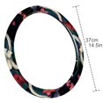 thumbnail image 4 of Tree 14.5 Inch Printing PVC Leather Steering Wheel Cover Auto Accessories, Steering Wheel Covers Car Wheel Covers, 4 of 6